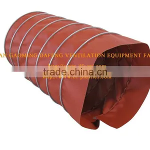 Fiber Glass High Temp Heat Resistant Ventilation Air Duct thumbnail-2