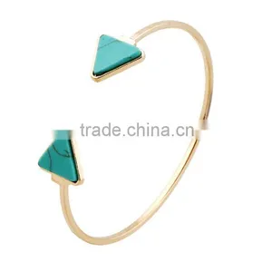 Custom Jewelry Factory OEM Thin Gold Bangle Bracelets thumbnail-2