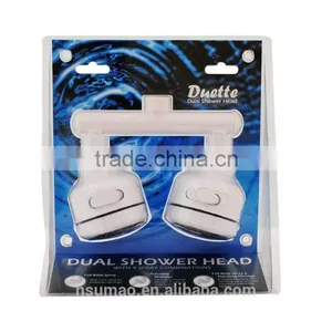 Dual Shower Head, Bathroom Shower Head, Flexible Shower Head Extension thumbnail-1