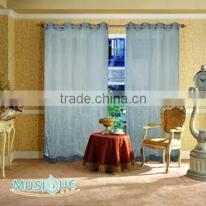 100% Polyester Voile Sheer Curtain thumbnail-1