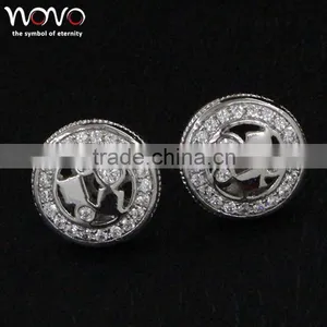 Earring Jewelry Gift Part Flashing Brass Earrings Jewelry thumbnail-1