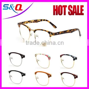 Plastic Half Frame Glasses Optical Reading Glasses thumbnail-1