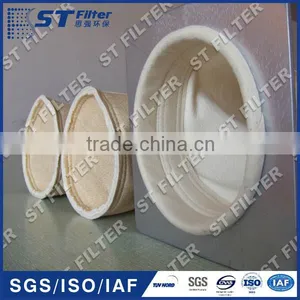 Cement Dust Collector Filter Bag by Fiberglass Fiber thumbnail-1
