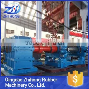 Two Roll Mixing Mill Machine/Silicon Rubber Two Roll Mill thumbnail-3