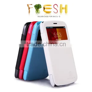 Wholesale Cell Phone Leather Case Flip Leather Mobile Phone Cover for MOTO G thumbnail-1