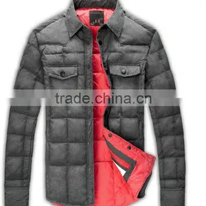 2016 Spring Shirt Style Down Jacket thumbnail-3