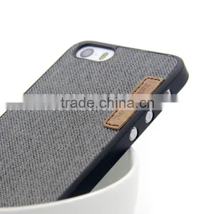Fabric Back Cover Mobile Case For IPhone 5/5S/SE thumbnail-6