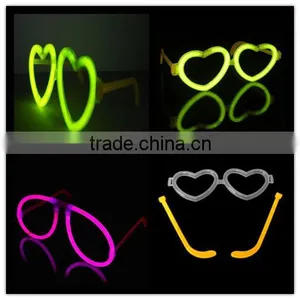 Glow Eye Glasses Light up Christmas Glasses for Funny thumbnail-1