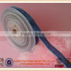 Colorful 100% Nylon Velvet Ribbon thumbnail-1