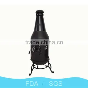 NengFeng Best Selling 52'' Garden Fire Pit Bottle Design Fire Pit New Collection Metal Dome Fire Pit thumbnail-3