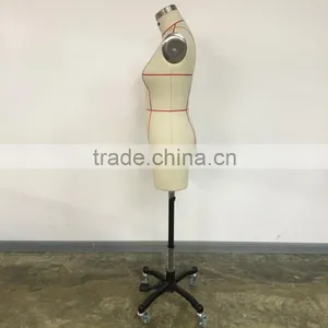 Half Body Female Fitting Mannequin Half Body Dressform Table Mannequin thumbnail-3