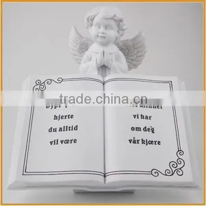 Resin Angel With Book thumbnail-2