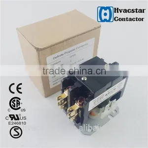 Refrigeration Components 2 Poles 40A 24VAC dp AC Contactor for Furnas SquareD HCC Type ac Cotactor thumbnail-1