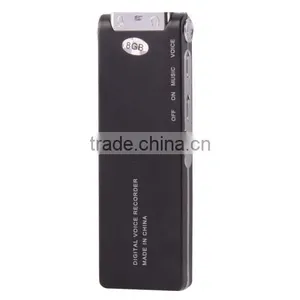 Professional 8GB LCD Digital Voice Recorder With VOR MP3 Player thumbnail-3
