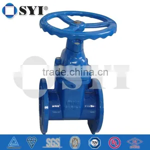 DIN3352 F4 Non-rising Stem Resilient Seated Gate Valve thumbnail-1