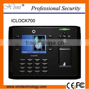 High-tech Biometric Time Attendance 8000 Users Optional Battery GPRS WIFI Network Door Access Control System thumbnail-1