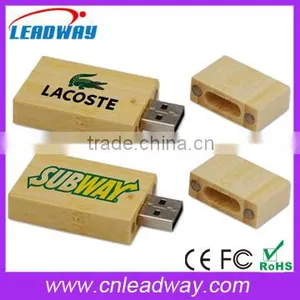 Products Novelty Bamboo Usb Flash Memory With Wooden or Bamboo Box thumbnail-4