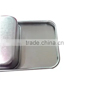 Wholesale Custom Rectangular Tin Can Box With Slide Lid thumbnail-4