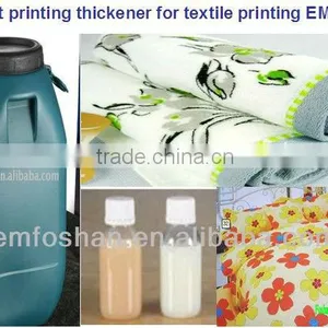 High Performance Flat and Rotary Screen Chemical Textile Printing Pigment Thickeners thumbnail-1