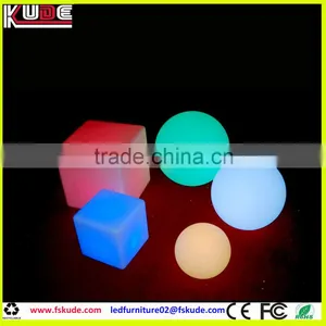Wedding Used Multicolor Flashing LED Ball and LED Cube With Remote Control thumbnail-1
