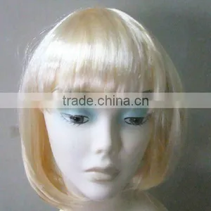 Short Bob Lace Front Wig Blonde Lace Front Wigs Party Wigs Cheap thumbnail-1