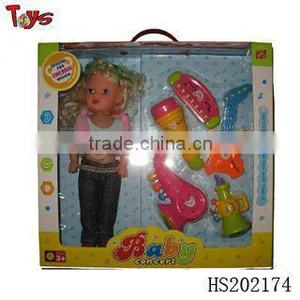Baby Doll With Rattle thumbnail-1