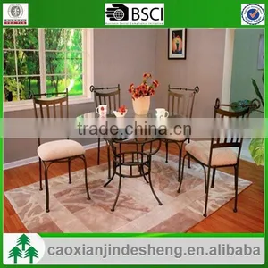 Fasion Design and Collapsible Metal Restaurant Table and Chairs thumbnail-3