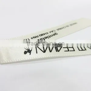 High Quality Polyester Satin Garment Care Label thumbnail-2