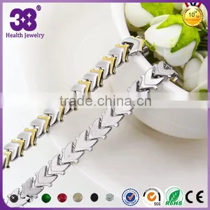 2016 Hot Selling Jiwelry With Silver -gold Steel Healthy Bio Arrow Necklace thumbnail-6