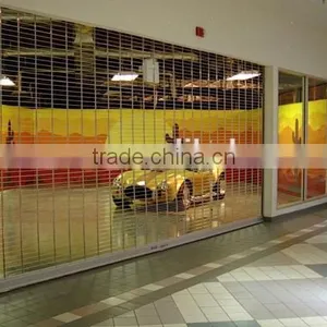 Aluminum Grille Roller Shutter Security Shop Door for Commercial Usage thumbnail-4