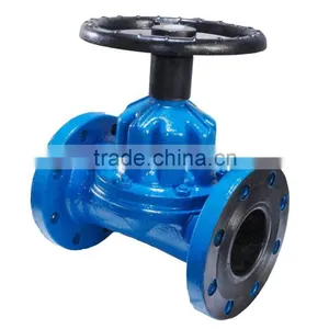 Cast Iron Hand Wheel DN100 PN16 SAUNDERS DIAPHRAGM VALVE thumbnail-4
