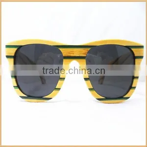 New Style Polarized Sun Glasses Wood For Fashion Women and Handsome Men thumbnail-1