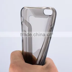 Armor Slim Transparent Phone Case 6 Colors Waterproof Soft TPU Mobile Cell Phone Case Cover for Apple Iphone 6 /6 Plus thumbnail-6