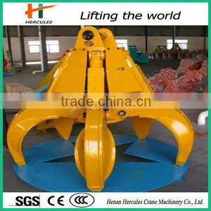 Hydraulic Orange Peel Rotating Grapple With 5 Teethes thumbnail-4