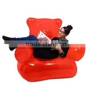 New Design Blow Up Couch PVC Inflatable Sofa Lounge Chair thumbnail-2