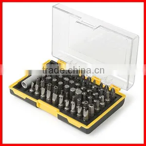 61pc Cr-V Screwdriver Bit Set thumbnail-1