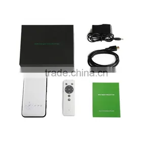 Mini Mobile DLP M6 Projector Android 4.4 Smart Bluetooth 4.0 Quad Core Led Lamp DLP Projector Full HD 1080P thumbnail-6