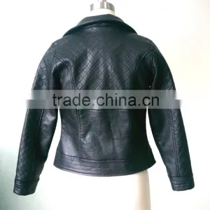 Ladies PU Jacket thumbnail-2