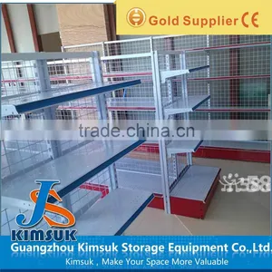 Multi - Level 150KG - 600KG Shelf Supermarket Wooden Shelving thumbnail-1