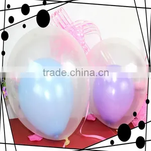 Transparent Latex Balloons/Transparent Polka Dot Balloons for Party thumbnail-1