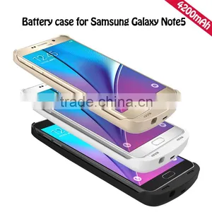 Newest Fashion Battery Case Power Bank Charge Case for Samsung Note5 N9200 thumbnail-5
