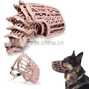Adjustable Plastic Basket Muzzle Mouth Mask 7 Sizes / Dog Muzzle / Pet Mouth Mask thumbnail-1