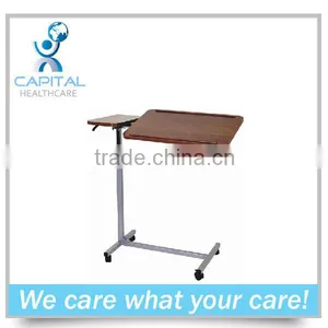 CP-K215 Wooden Adjustable Over Bed Table thumbnail-1