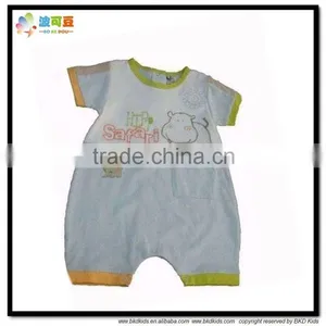 BKD 100% Combing Cotton Baby Summer Romper thumbnail-1