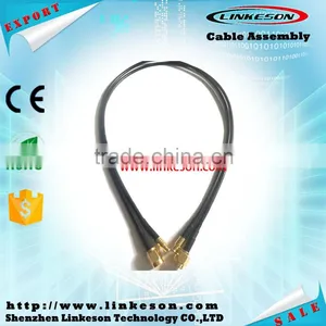 RG174 RF Coaxial Cable Assembly SMA Male to MCX Male Connector thumbnail-1