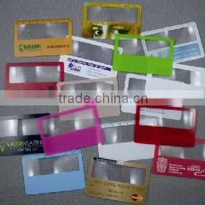 Promotional Custom Plastic Credit Card Size Magnifier thumbnail-1