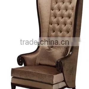 Antique Furniture High Back Chair for Sale Lobby Furniture TC4015 thumbnail-1
