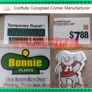 3mm 4mm 5mm Plastic Corrugated Sign Board Material thumbnail-2
