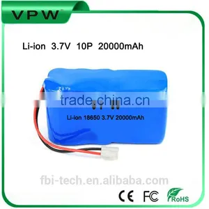 Wholesale OEM ODM Rechargeable 3.7V 20000mah Li-ion Battery thumbnail-1
