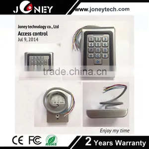 Metal Hosing, Vandal-proof and Keypad With Back Light Rfid Card Elevator Access Control System thumbnail-1